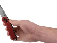 Складной нож SOG Terminus XR, сталь D2 SW, рукоять G-10, красный (коробка)