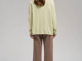 Свободный кардиган с хлопком