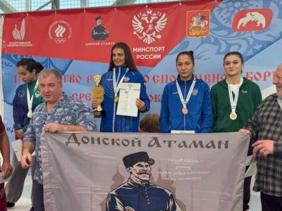 Якутянка стала призёром первенства России по женской борьбе