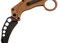 Складной нож Reate EXO-K, сталь N690, рукоять Tan Aluminum