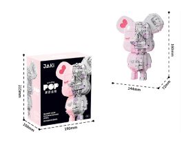 JK6250-2 Конструктор Bearbrick: Pink