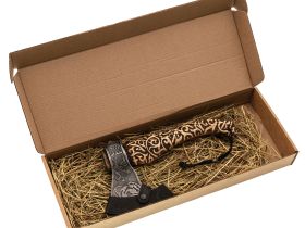 Топор Медведь средний, гравированный