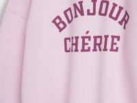 Свитшот с принтом, Розовый