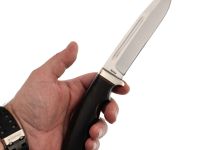 Походный нож Солдат-1, сталь 95х18, граб