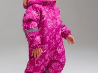 Комбинезон детский текстильный с полиуретановым покрытием для девочек