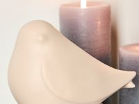 Статуэтка Птичка/Birdie, бежевая