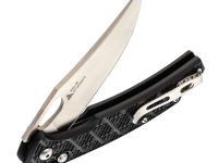 Складной нож SRM Retreiver 9201-PB, сталь 8Cr13MOV Satin, рукоять Black FRN