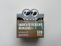 Блок с липким слоем Languo, 28*25мм, 128 листов, ассорти 2