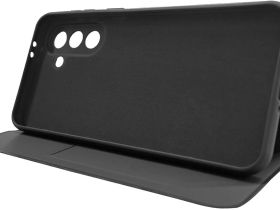 Чехол-книжка BoraSCO Smart Cover для Samsung Galaxy A37 Чёрный