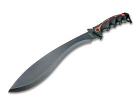 Мачете кукри Boker Magnum Chainsaw Backup, сталь 420, рукоять резина/пластик