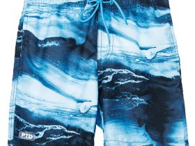 Шорты текстильные плавательные для мальчиков, длинные