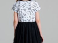 Платье трикотажное для девочек