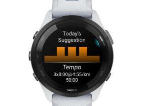 Смарт-часы Garmin Forerunner 265 (White/Blue) (010-02810-11)