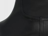 Высокие сапоги из натуральной кожи, Черный