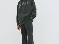 Худи с принтом для мальчиков, Серый