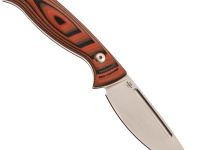 Туристический нож Kizer Evenki 2, сталь AEB-L, рукоять Black/Orange G10