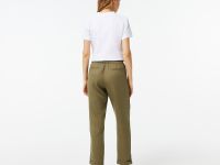 Женские брюки Lacoste с поясом на шнурке