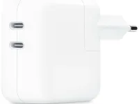 Сетевое зарядное устройство Apple 35W Dual USB-C Port (White) (MNWP3)