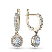 Серьги из желтого золота э0312сг12231252
