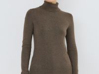 Базовая водолазка, Коричневый