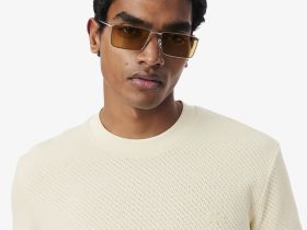 Мужская хлопковая футболка Lacoste