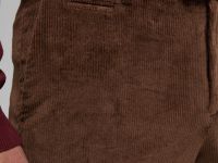 Брюки прямого кроя из хлопка