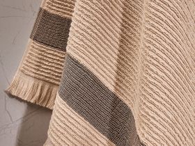 Полотенце махровое Montalto, бежевое