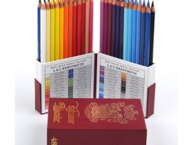 Набор карандашей цветных Koh-I-Noor "Polycolor Retro" 48 шт, пенал-премиум