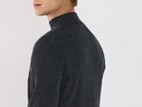 Джемпер из шерсти мериноса, Серый