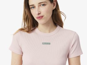 Женская хлопковая футболка Lacoste Urban