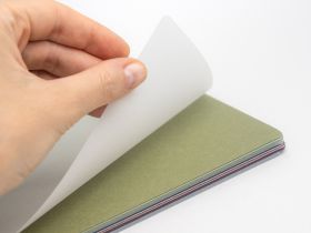 Скетчбук для пастели с калькой Малевичъ "GrafArt" 20 л 270 г, ассорти