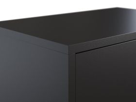 Обувница подвесная Сайрис 50x99 Черный