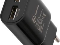 Зарядное устройство Red Line ТС-3A USB/USB 15 Вт Чёрное