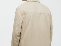Ветровка из хлопка с отложным воротником
