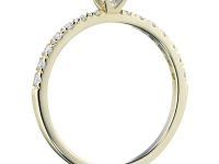 Кольцо из желтого золота с бриллиантами э0301кц03153500