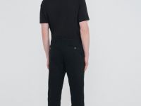 Базовые брюки-чиносы из твила, Черный