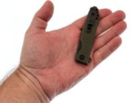 Складной нож Daggerr Leprechaun olive BW DL, сталь 8Cr14MoV, рукоять FRN