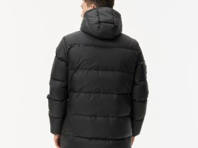 Мужская длинная куртка-пуховик Lacoste