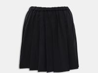 Плисированная юбка-мини на резинке
