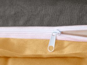 Постельное белье Volcanic gray & Summer yellow