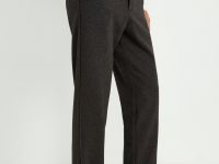 Брюки прямого кроя с добавлением шерсти