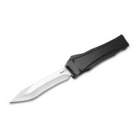 Автоматический фронтальный выкидной нож Boker Lhotak Falcon 2, сталь D2, рукоять алюминий