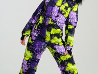 Комбинезон текстильный с полиуретановым покрытием для девочек