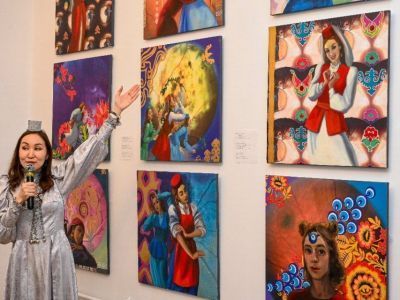 Художница Мира Аргунова представила выставочный проект в музее Южного Урала