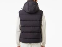 Мужской утеплённый жилет Lacoste с капюшоном