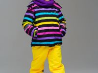 Комплект трикотажный для девочек: шапка, снуд