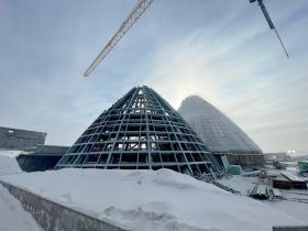 Высотные работы ​ведутся в Арктическом центре эпоса и искусств