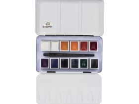 Набор акварели Talens "Rembrandt" Opaque mix 12 цв в металической коробке