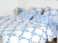 Пододеяльник Romanza, голубой