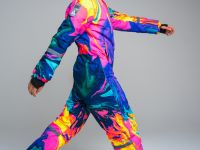 Зимний комбинезон из мембранной ткани для девочки